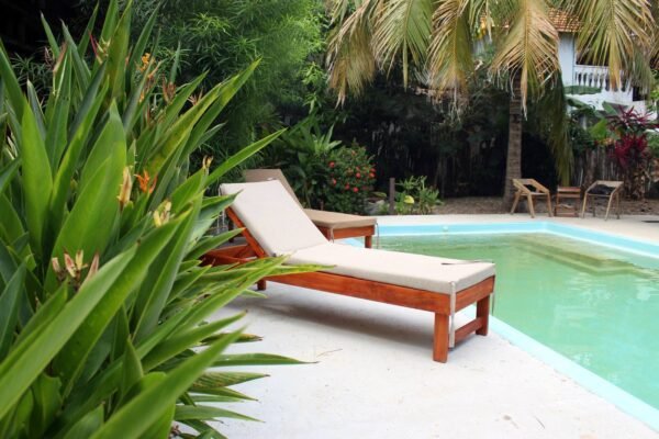 Piscina de Aguarinwa al atardecer